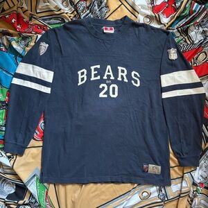 Vintage Chicago Bears embroidered striped long sleeve XL NFL Originals 2004